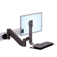 Wall Mounted Track With Monitor And