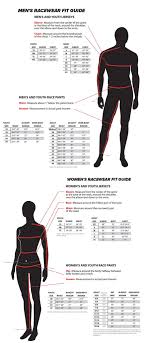Fly Racing Size Chart Hfx Motorsports