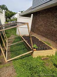Diy Raised Bed Garden With Cover