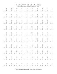 Multiplication Tables Practice Worksheets Systosis Com