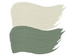 soft gray and sage green paint colors