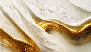 Gold Marble Textured Background