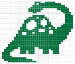 I Originally Created These Dinosaur Knitting Charts With The