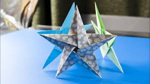 You can make this strip by cutting a piece from the long end of a sheet of computer printer paper: How To Make A Origami Christmas Star With Money Make It Easy Crafts Easy Money Folded Five Pointed