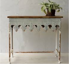 6 Shabby Chic Narrow Console Tables For