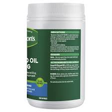 thompsons flax seed oil 1000mg capsules