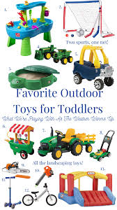 our favorite outdoor toys for toddlers