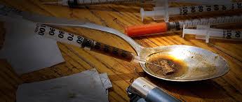 Image result for heroin users paraphernalia