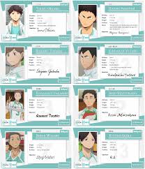The following is a list of characters from haikyu!!, a manga and anime series created by haruichi. Karasuno High Team Haikyuu Characters Names Novocom Top