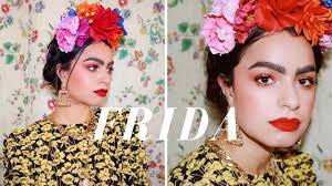 the modern frida kahlo makeup hair