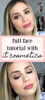 full face makeup tutorial it