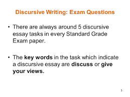 Discursive Writing    ppt video online download Marked by Teachers