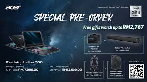 Acer tackles the portable gaming market with the powerful predator. Acer Celebrates Acer Day With A Refreshed Predator Helios 700 And Helios 300 Techtarik