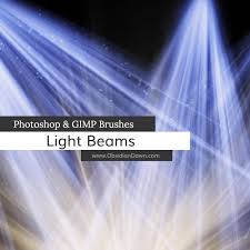 light beams rays photo and gimp