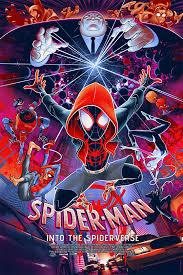 Chance the rapper coloring book reference, but with a 4 on his hat instead of a 3. Spider Man Into The Spider Verse Timed Edition Screenprinted Poster By Martin Ansin Mondo