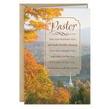 All rights belong to their respective owners. God Has Blessed You Religious Clergy Appreciation Card For Pastor Greeting Cards Hallmark