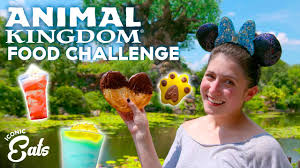 This is the ultimate disney world food. Ultimate Animal Kingdom Food Challenge Trying All Of The Disney World Treats Youtube