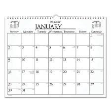 Business Monthly Wall Calendar