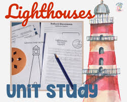Lighthouses Unit Study For Homeschool