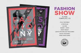 Fashion Show Flyer Template V3
