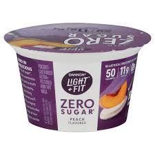 fit greek zero sugar yogurt peach order