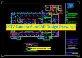 cctv camera autocad design drawings dwg