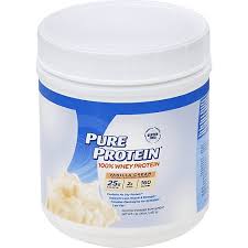 pure protein vanilla cream protein