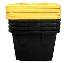 Give archival methods a call today (toll free: Warehouse Loading Unloading Greenmade Professional Storage Boxes Black Yellow 27 Gallons 4 Pack Pallets