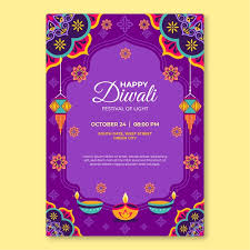 diwali invitation card free