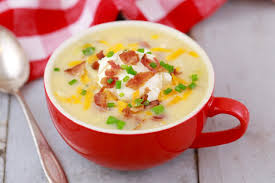 the easiest potato soup recipe in a