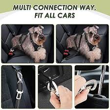 Slowton Dog Seat Belt Car Harness Set
