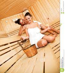 Spass in der sauna