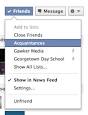 Acquaintance vs friend on facebook