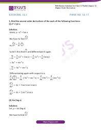 Rd Sharma Class 12 Solutions Chapter 12