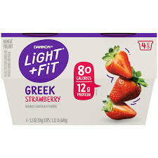 fit nonfat strawberry greek yogurt