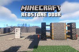 Redstone Door In Minecraft