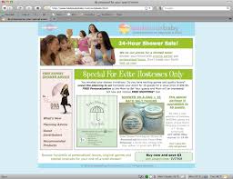 Baby Shower Landing Page Crow Creative