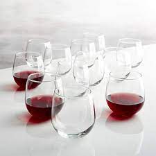 Aspen 17 Oz Stemless Red Wine Glasses