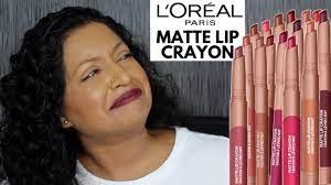 l oréal infallible matte lip crayon