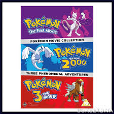 POKEMON - 3 MOVIE COLLECTION **BRAND NEW DVD BOXSET* | Pokemon movies, Movie  collection, Pokemon