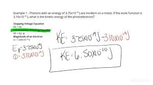 Calculate The Maximum Kinetic Energy