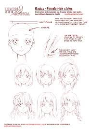 Collection of drawing ideas, how to draw tutorials. Learn Manga Female Hair Styles By Naschi On Deviantart