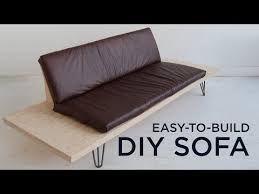 Diy modern sofa how to make a sofa out of plywood, diy outdoor sofa. Easy To Build Diy Sofa Youtube Diy Sofa Diy Furniture Couch Homemade Sofa