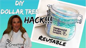 easy diy dollar tree reusable dryer