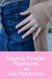 dipping powder nails vs gel nails