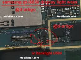 samsung gt i8530 display light ways
