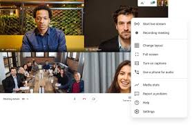 Khi sử dụng google meet, mọi người có thể tạo và tham gia cuộc họp video chất lượng cao dành cho nhóm có tối đa 250 người một cách an toàn. Effective Video Conferencing With Google Meet I Fourcast By Devoteam