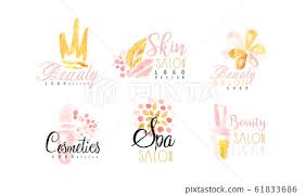 beauty salon logo design collection