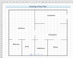 To Draw Engineering Drawing In Excel