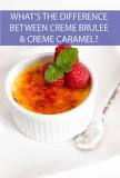 Whats the difference between crème brûlée and custard?